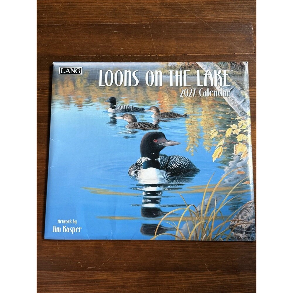 Lang Brands,  Loons on the Lake 2027 Wall Calendar by Jim Kasper
